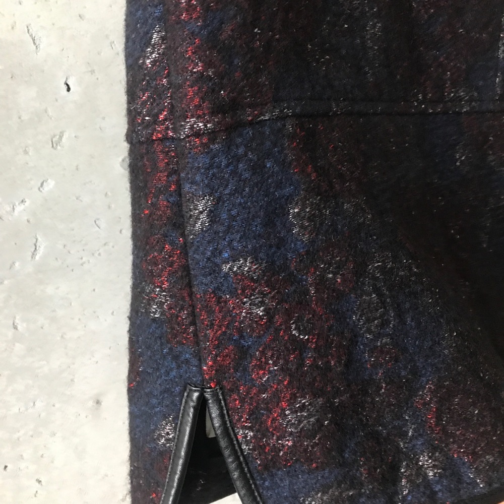 Waller Floral Tapestry Vest W/ Leather Trim - Picture 10 of 11
